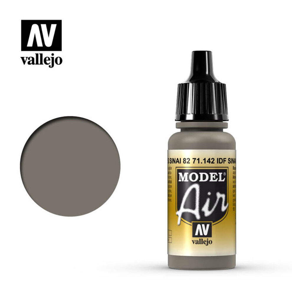 Val142 - Av Vallejo Model Air 17ml  - Idf Sinai Grey 82
