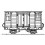 Tralee and Dingle Railway Covered Cattle and Goods Van Kit 1