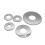 Wall Split Flange Round Escutcheon Plate for Kitchen-140x51mm 4