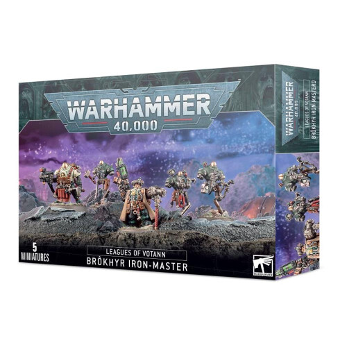 Games Workshop Warhammer 40k Leagues Of Votann: Brokhyr Iron-Master 69-12 - Tabletop Miniatures Wargame