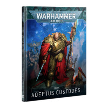 Games Workshop Warhammer 40k Codex: Adeptus Custodes 01-14 - Tabletop Miniatures Wargame