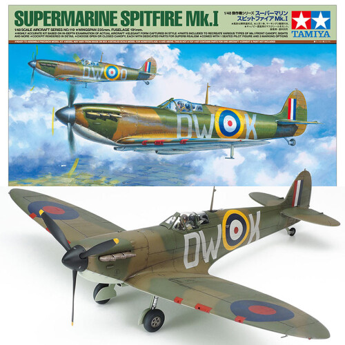 Tamiya Tamiya 61119 - 1:48 British Supermarine Spitfire Mk.I
