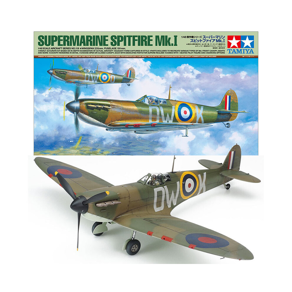 Tamiya 61119 - 1:48 British Supermarine Spitfire Mk.I