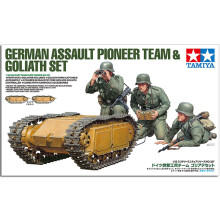 Tamiya 1: 35 German Pioneers & Goliath 300035357 Set (3 + 2)