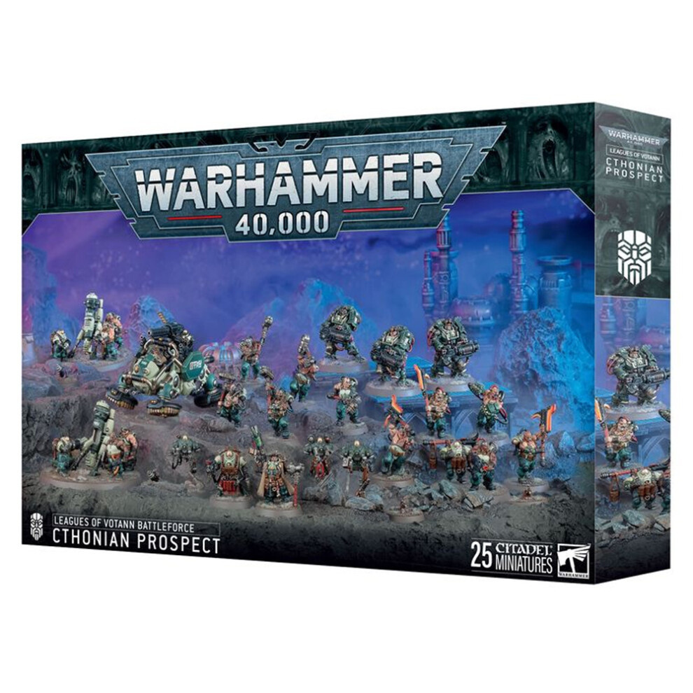 Warhammer 40K Games Workshop Leagues Of Votann: Cthonian Prospect Battleforce - Tabletop Miniatures Wargame