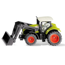Legetøjstraktor Claas Axion med læsser 1:87 SIKU 1392