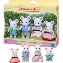 Sylvanian Families Marshmallow Mouse Family