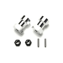 Tamiya 53913 The Frog (2005) Aluminum Wheel-Adapter (Grasshopper/Hornet/FAV)