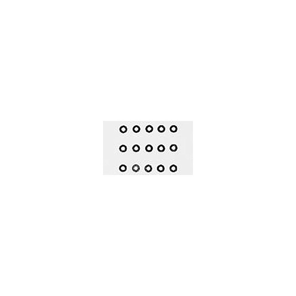 Tamiya 50586 3Mm Washer (15 Pcs.) (Tt01/Tt02/M05/M06/Dt02/Dt03/Df02/Df03)