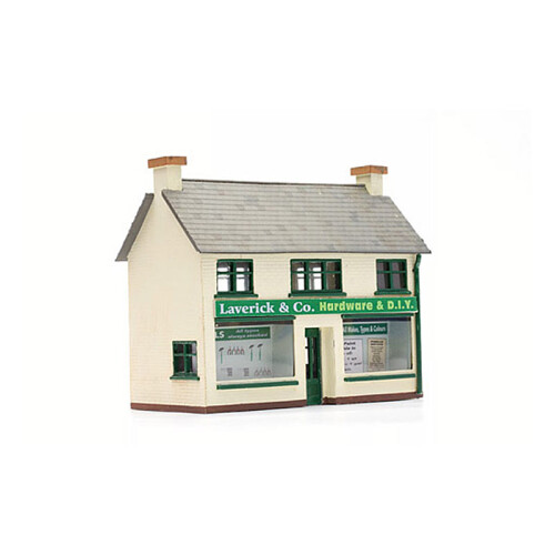 OO Small Town Building - General Stores plastic kit Dapol Kitmaster C019