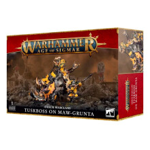 Games Workshop Warhammer AoS Orruk Warclans: Tuskboss On Maw-Grunta 89-81 - Tabletop Miniatures Wargame