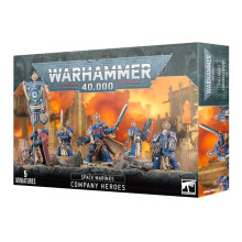 - Warhammer 40,000 - Space Marines: Company Heroes (2023 Edition) - Tabletop Miniatures Wargame