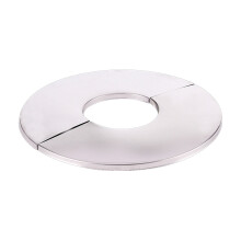 Wall Split Flange Round Escutcheon Plate Faucet-100x42mm