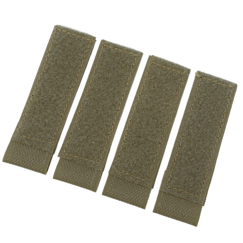 4Pcs OD Green Nylon Hook and Loop Molle Pads for Vests and Backpacks 1