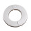 Wall Split Flange Escutcheon Cover Plate Shower Chrome-65x35mm 1