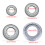 Lazy Susan 5.5 "/8"/9 "/12" plaque de roulement rotative-9" 2