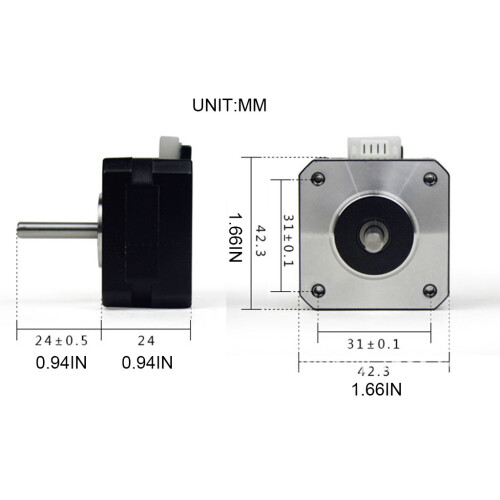 Nema 42 Stepper Motor 2 Phase 3D Printer-Motor with xh4pin 2