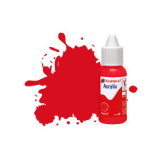 Humbrol DB0019 No 19 Red Gloss Acrylic Paint 14ml dropper bottle