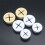 Oeillets de câble en Silicone, 10 pièces, flexibles,-20mm Blanc 4