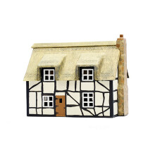 OO Building plastic kit (house) - Thatched Cottage - Dapol Kitmaster C020