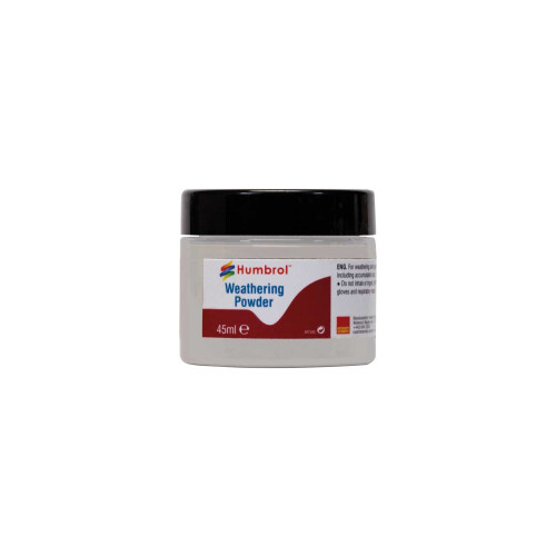 Humbrol 45ml Weathering Powder White Humbrol AV0012