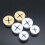Oeillets de câble en Silicone, 10 pièces, flexibles,-20mm Blanc 7