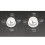 Oeillets de câble en Silicone, 10 pièces, flexibles,-20mm Blanc 2