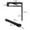 2 Pcs Conceal Shoe Changing Stool Bracket for Shoe 3