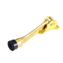 Naar beneden getrapte deurhouder Anti-collision deurstopper-Goud