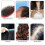 3Pcs ABS Oval Paddle Hair Brush Set, Soft Comb Teeth, Static-Free 5