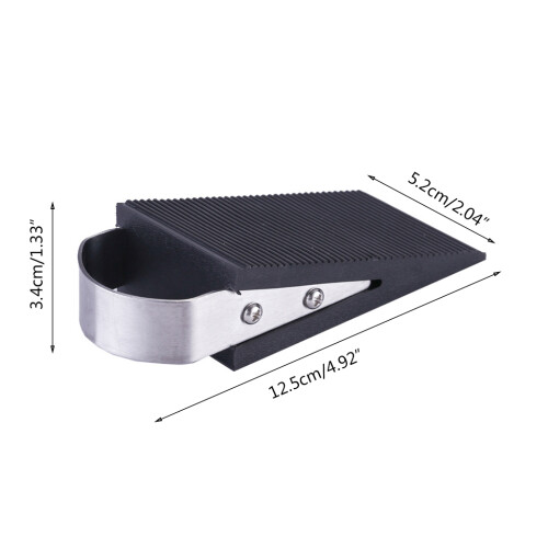 Rubberen deurstopper decoratief 1 pak zware rubberen deurstopper 2