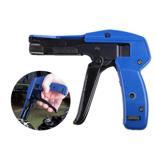 Zip Tie Automatic Tensioner Cutter Pilers with Steel Handle 1