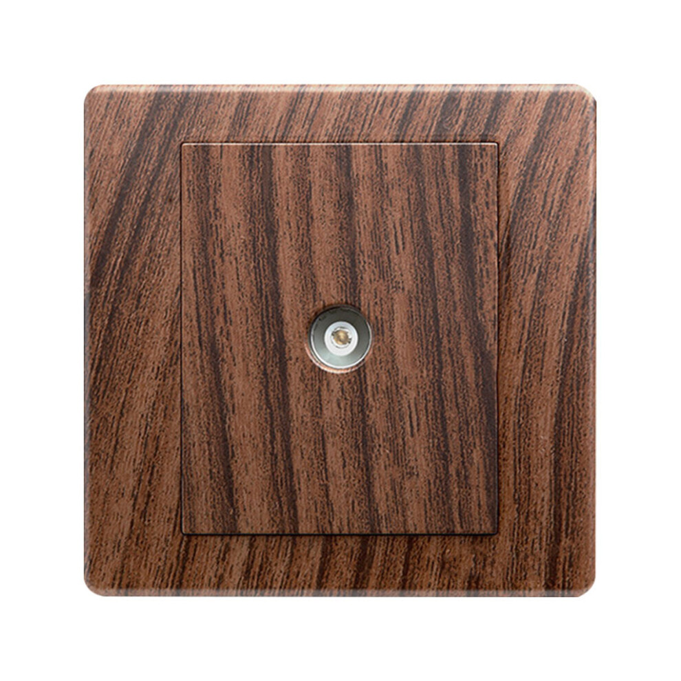 Retro Toggle Switch Panel Computer Telephone Panel-TV socket