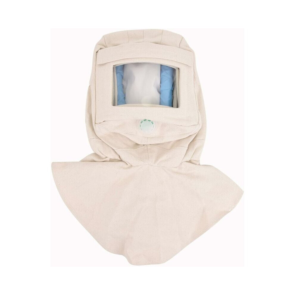Canvas Protective Gear, Sandblasting Hood Cap With Plexiglass Lens For Sandblasting And Polishing Applications 9148971758573