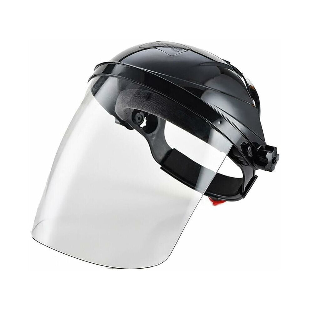 Adjustable Headgear with Full Coverage, Lightweight Mask for Crystal Clear Visor Protection, Wraparound Design Ensuring High Impact Protection against
