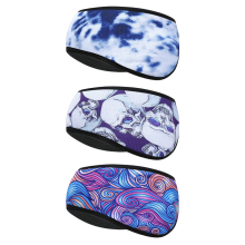 Workout Headbands For Women Men, Non-Slip Sweat Wicking Multifunctional All Season Stretchable Elastic, Trendy Design Ear Protection Cozy Windproof An