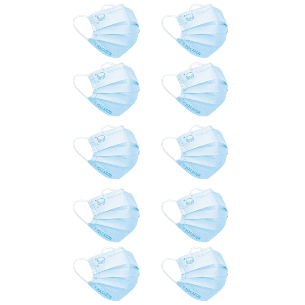 Disposable Face Masks, 3 Ply Adult Mask, Skin-Friendly Fabric, Round Elastic Ear Loops, Adjustable Nose Clip, Reusable For Summer And Winter, Ideal Fo
