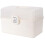 Portable First Aid Storage Solution, Moisture Proof Durable Lightweight Box With Adjustable Compartments And Carry Handle For Multi-functional Storage 1