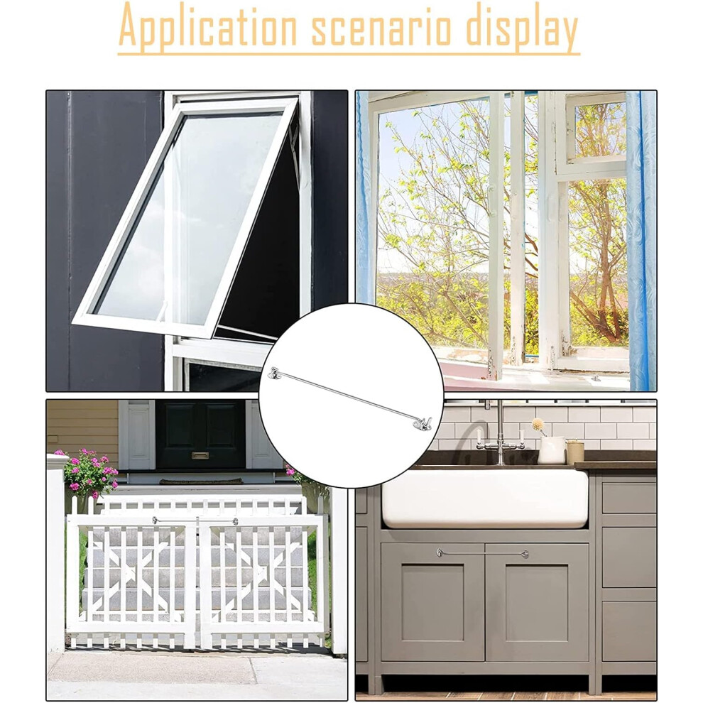 Heavy-Duty Privacy Lock For Sliding Barn Door, Stainless Steel Gate Latch, Ensuring Security And Durability For Home And Office Applications 9128293492478