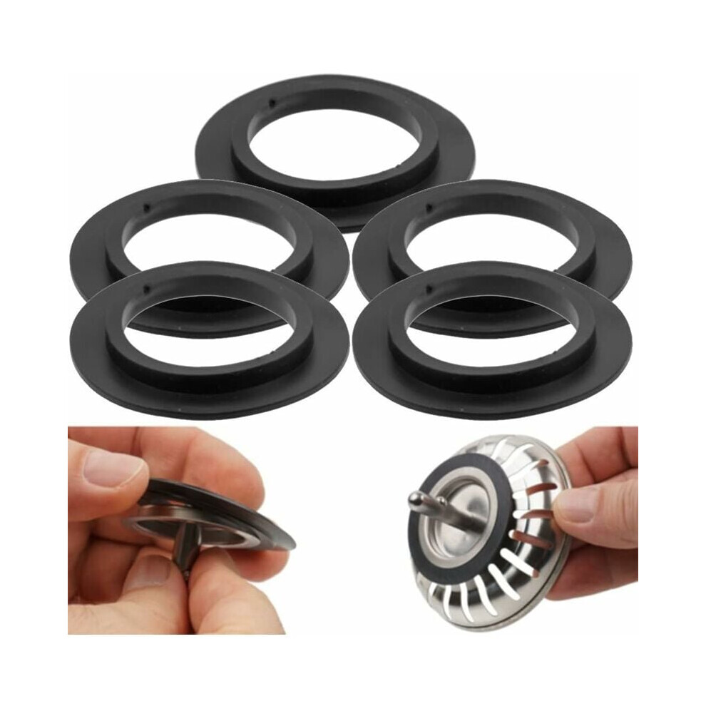 Basket Strainer For Kitchen Sinks Stainless Steel Strainer Replacement, Anti-Clog Drain Fast Universal Sink Plug, Food Debris Catcher For Daily Use 9128293818766