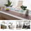 Cotton Linen Table Cloth, Breathable & Reusable Rectangular Tablecloths with Modern Simple Stripe, Easy Care for Everyday Use 5