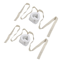 Hospital Bed Limb Restraints 2 Pieces Hand and Foot Restraints for Safety