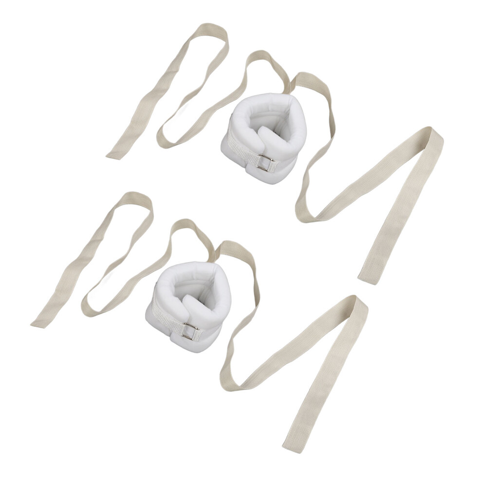 Hospital Bed Limb Restraints 2 Pieces Hand and Foot Restraints for Safety