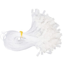 200pcs Transparent Elastic Hair Extension Fish Line, Strong Bonding Glue