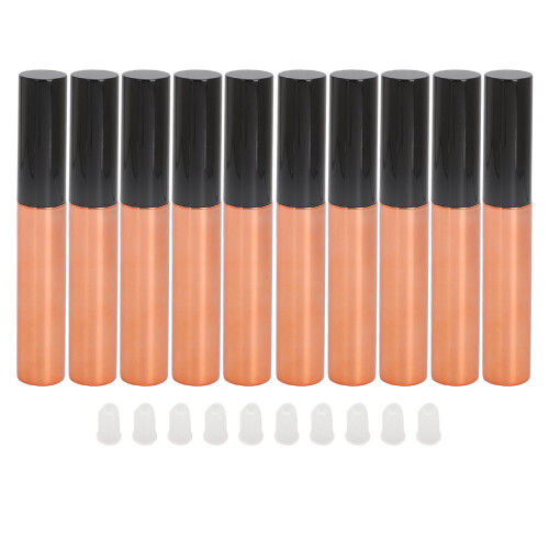 Εύκολη εφαρμογή, κενά σωληνάρια lip gloss, διαφανή μίνι μπουκάλια καλλυντικών,