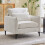 Living And Home Single Sofa Armchair, Beige White 1