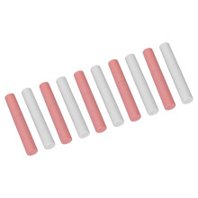10 Stück 10ml pinke und weiße nachfüllbare Wimperntuben mit Applikator für Reisen