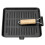 Living And Home 28cm Cast Iron Frying Pan Skillet with Foldable Wooden Handle 4