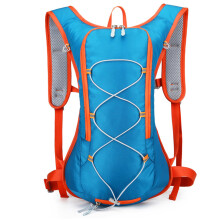 Cycling Backpack 12L Hydration Pack Waterproof Adjustable Straps Reflective Strip Whistle Jogging Hiking Riding