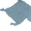 Baby Blue Double Layer Yarn Security Blanket - Soft Absorbent Toy 5